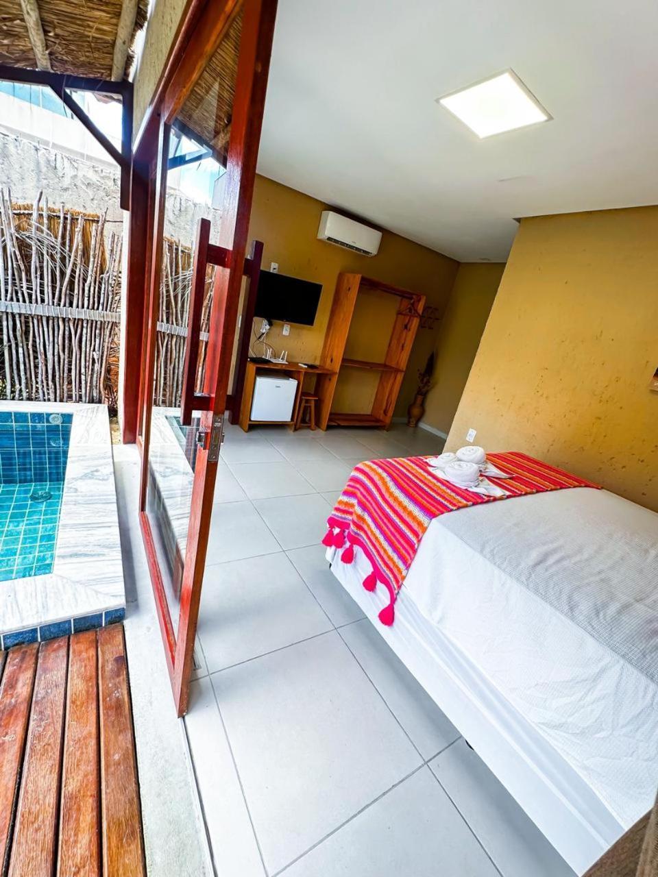 Chales Milagres Beach Sao Miguel dos Milagres Ngoại thất bức ảnh